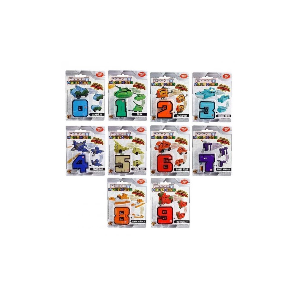 Neco Toys PM/6888 Pocket Morphers Çılgın Sayılar Fiyatları