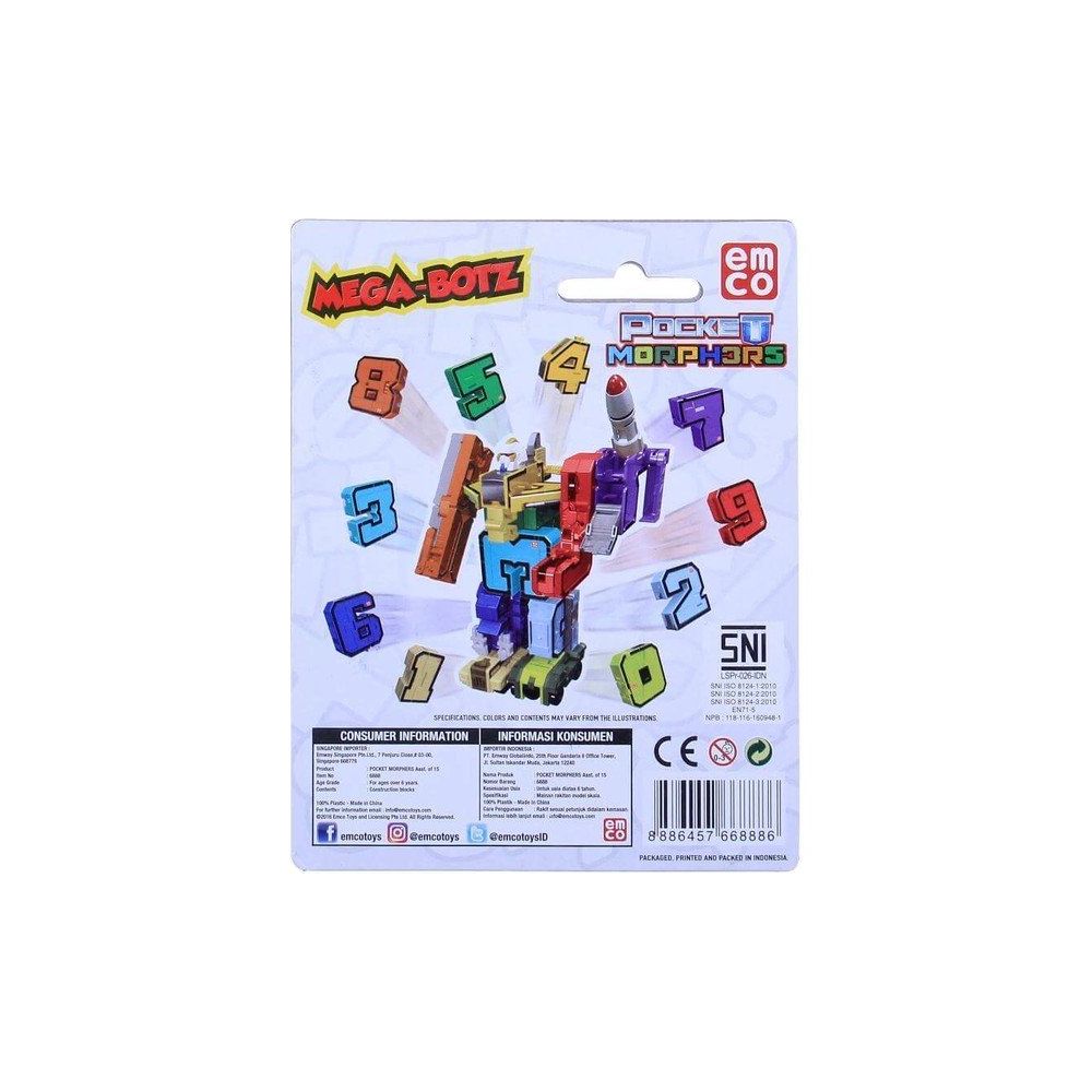 Neco Toys Pocket Morphers Dönüşen Numaralar 4 Oyuncak Fiyatları