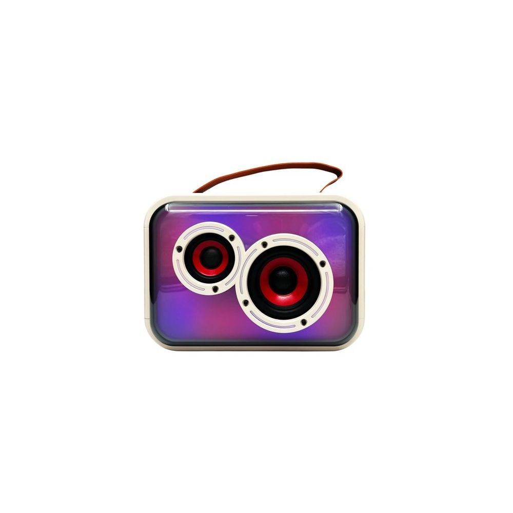 Nettech K13 Box Krem Speaker Karaoke Kablosuz Bluetooth Hoparlör
