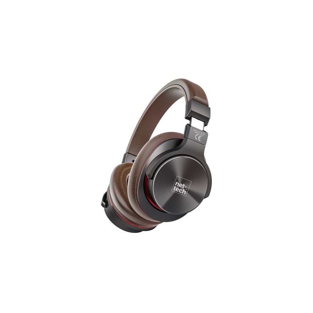 Nettech NT-BTH16 Kahverengi Bluetooth Kulaklık