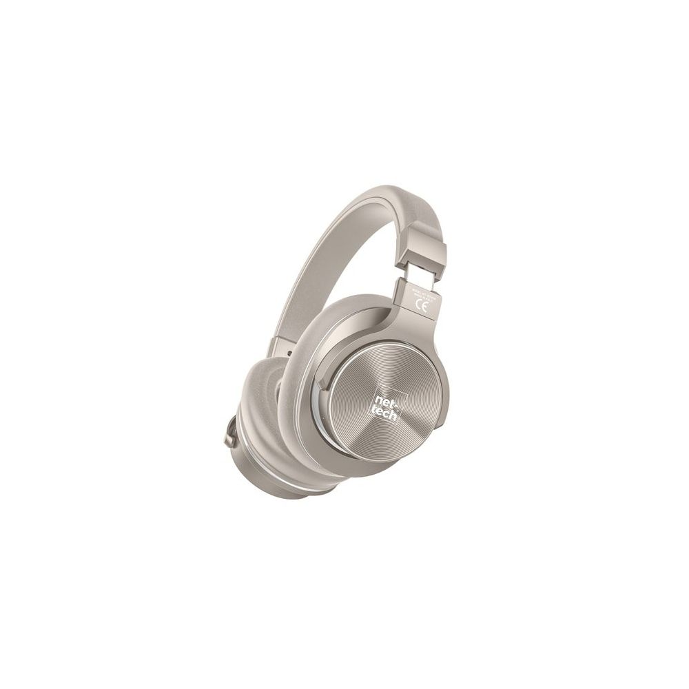 Nettech NT-BTH16 Krem Bluetooth Kulaklık