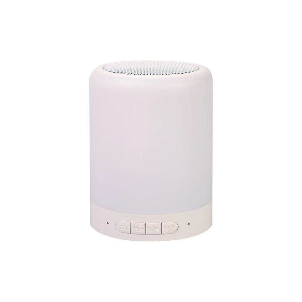 Newface CL-671 Beyaz Dokunmatik Gece Lambalı Bluetooth Hoparlör