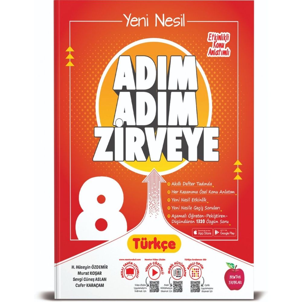Newton Yayınları LGS 8. Sınıf Türkçe Adım Adım Zirveye Fiyatları