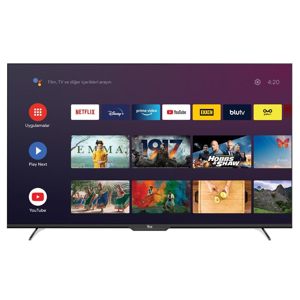 Next YE-55GFSG7 55 inç 140 Ekran 4K Ultra HD Android LED TV