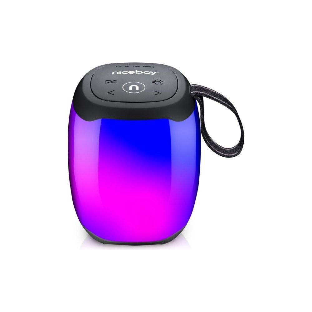 Niceboy IPX6 Raze Neon 15 W Kablosuz Bluetooth 5.0 Ambiyans Hoparlör