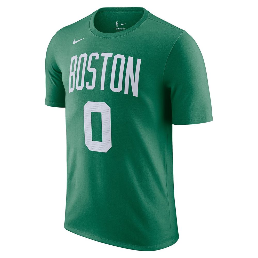 NBA  HWC Celtics Russell バスケシャツ Nike DR6364-320 Boston Celtics NBA Erkek Yeşil Basketbol T-Shirt