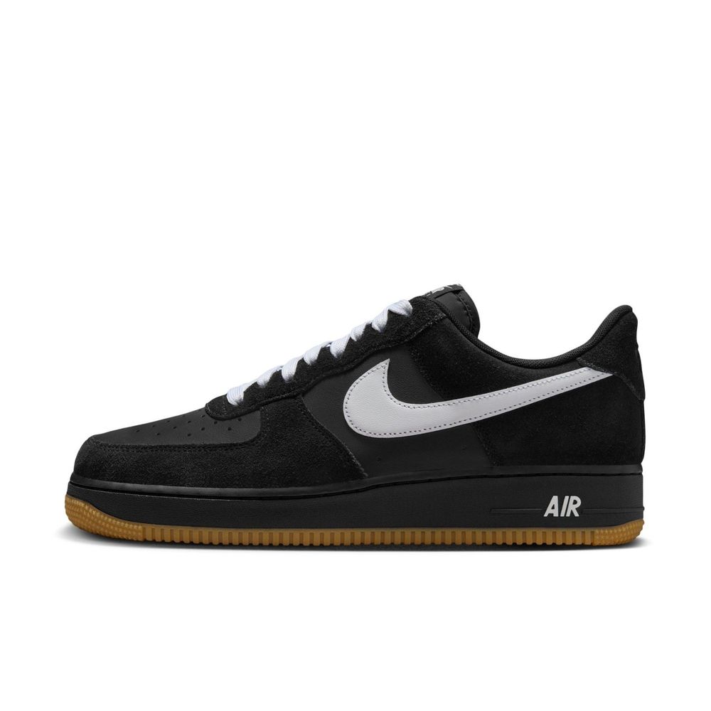 Nike IB6388-001 Air Force 1 07 LV8 Siyah Erkek Sneaker Ayakkabı