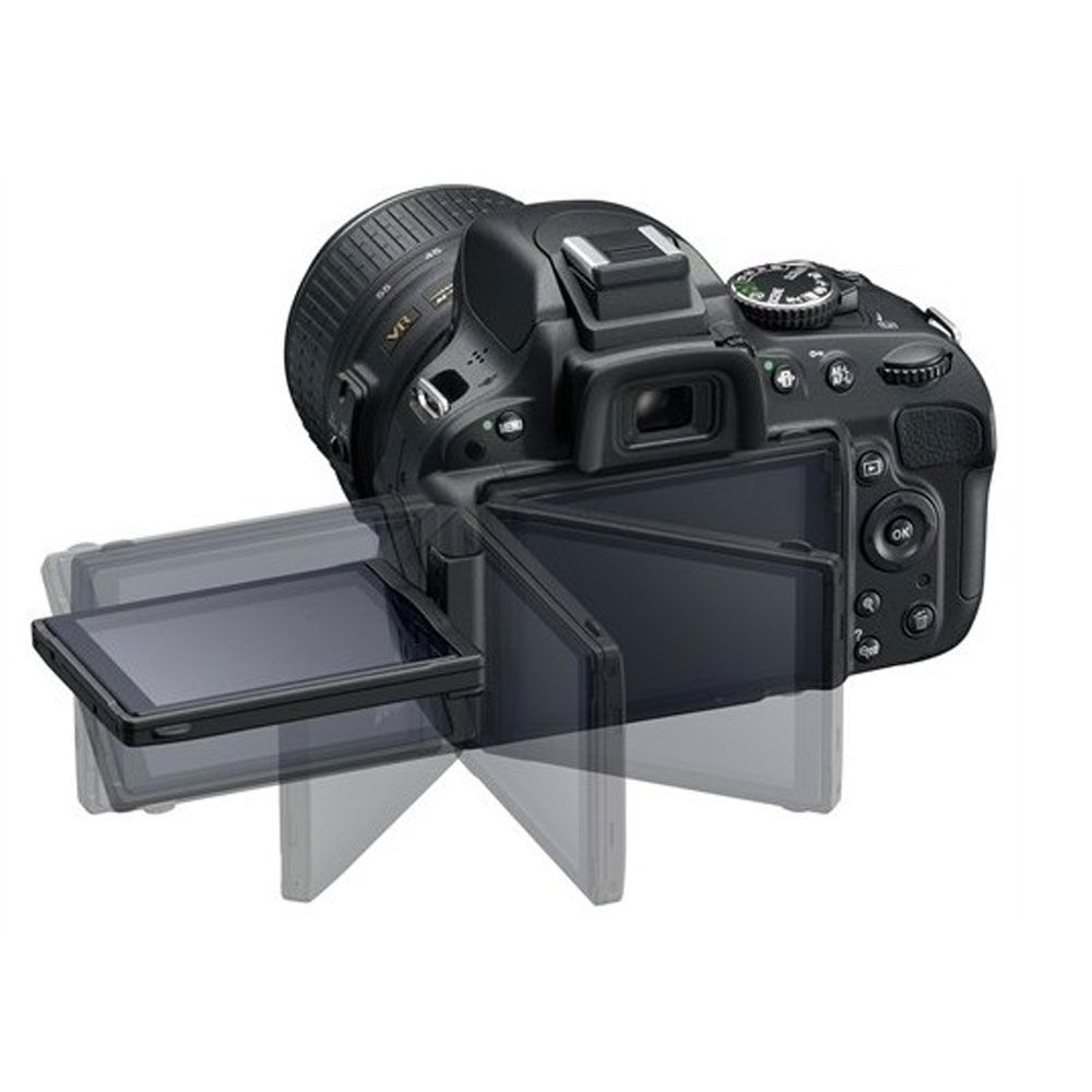 Nikon D5100 18-55mm + 55-200mm VR Lens DSLR Fotoğraf Makinesi