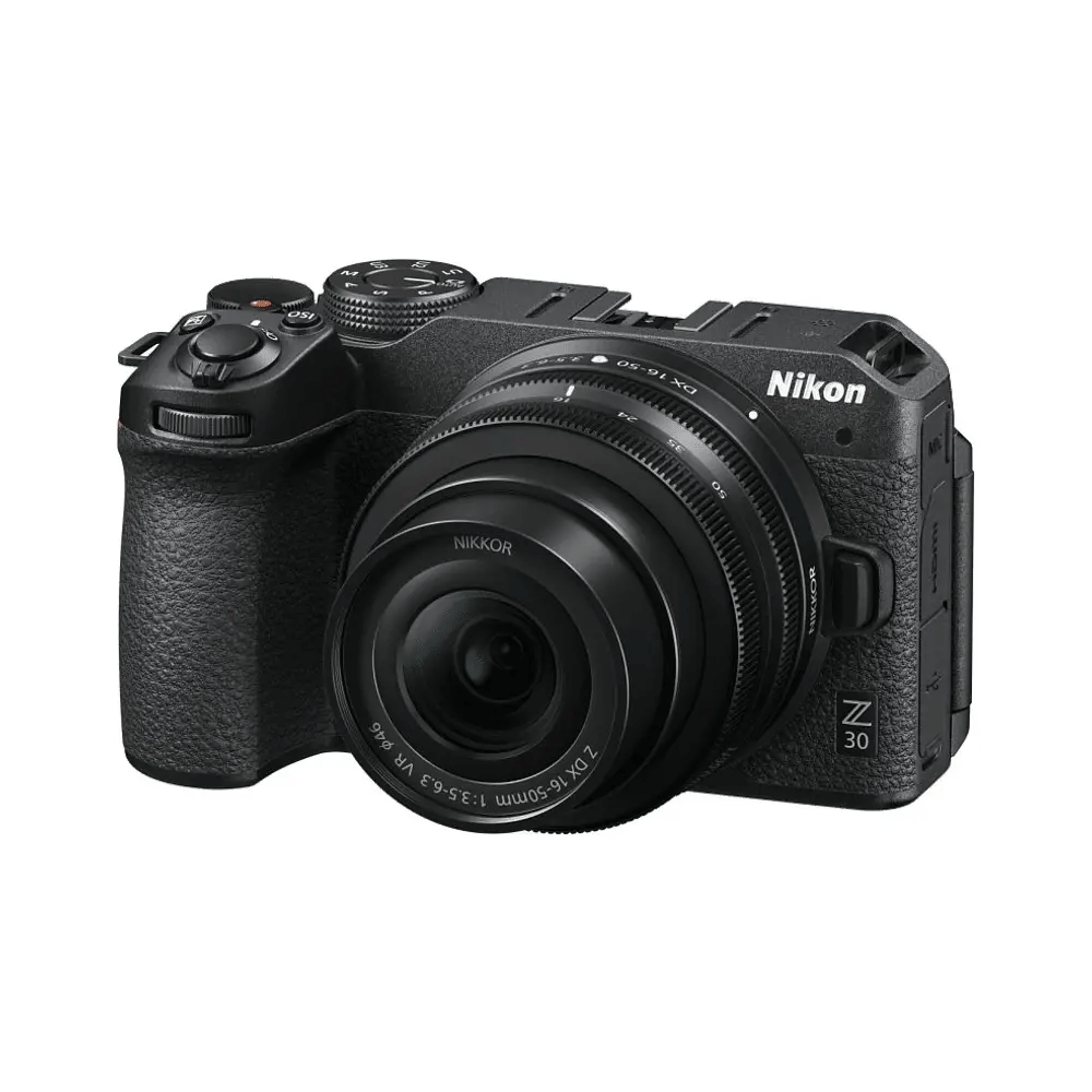 Nikon Z 30 Vlogger Kit Aynasız Siyah Fotoğraf Makinesi
