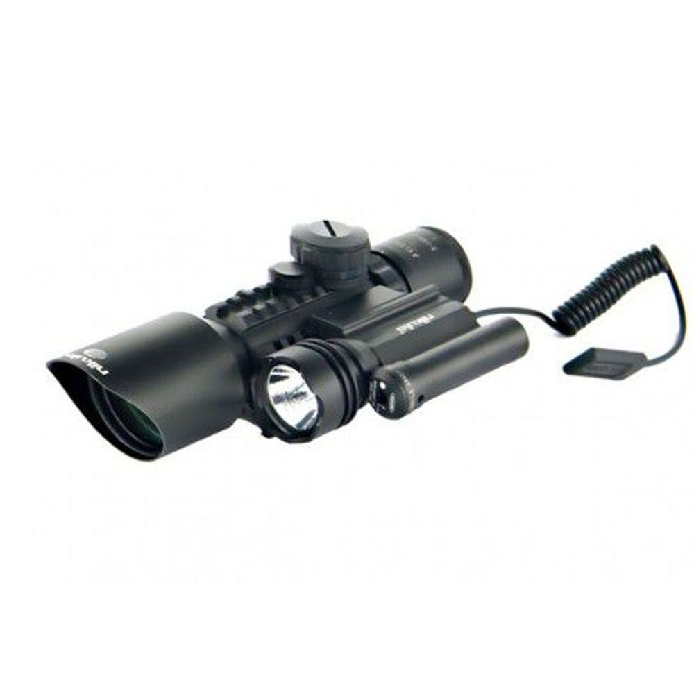 Nikula 3-10x42 M9 Tüfek Lazeri Zenon Fenerli Zoomlu Av Tüfeği
