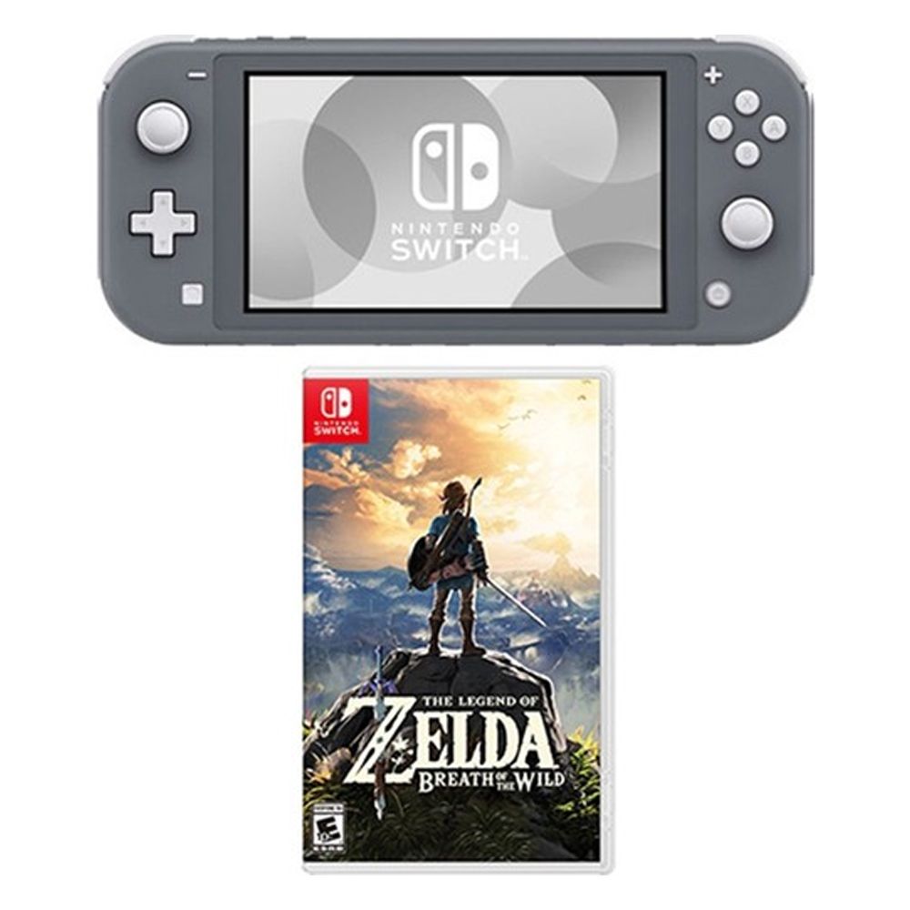 Nintendo Switch Lite Gri + The Legend Of Zelda Breath Wild Fiyatları