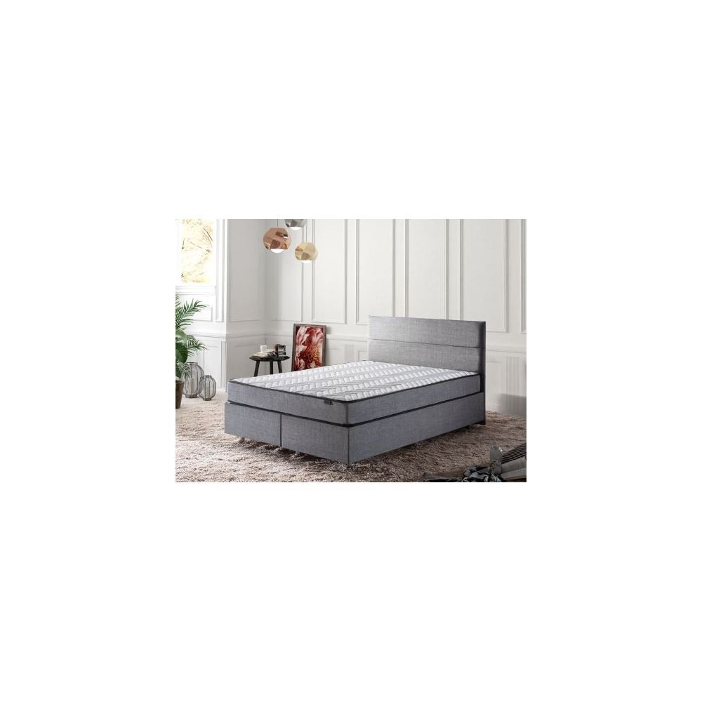 Niron 120x200 Cm Silver Bir Bucuk Kisilik Yatak Takimi Yatak Baza Baslik Seti Fiyatlari