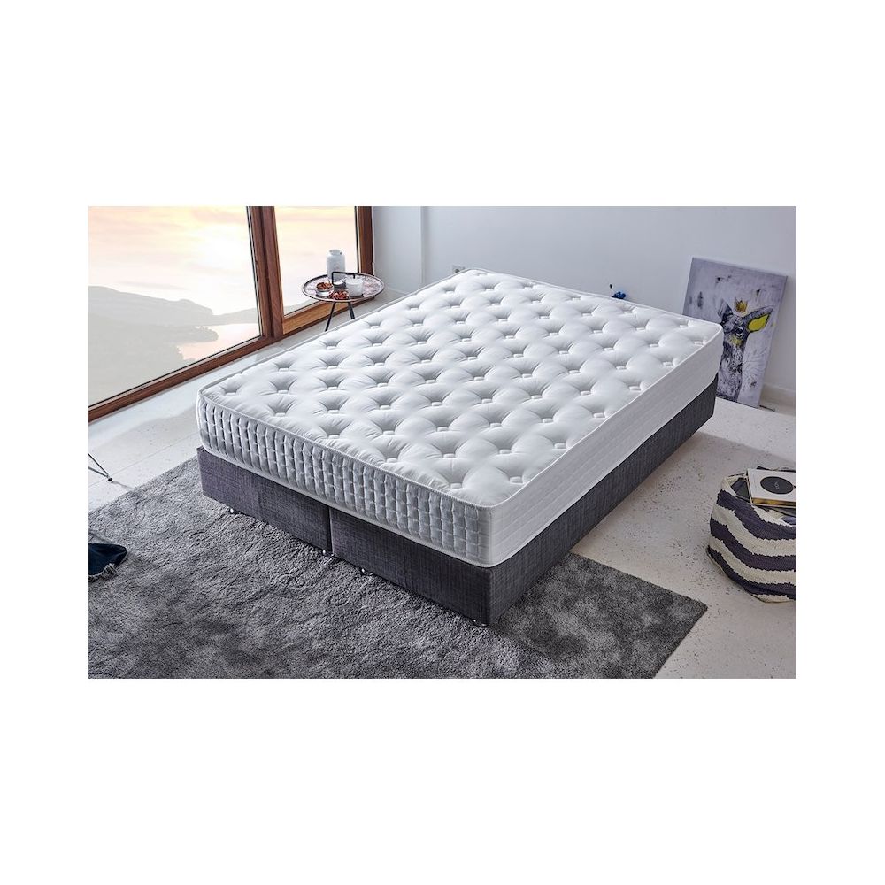 Niron Comfort 140x190 Cm Cift Kisilik Luks Ortopedik Saten Kumasli Yumusak Yatak Fiyatlari