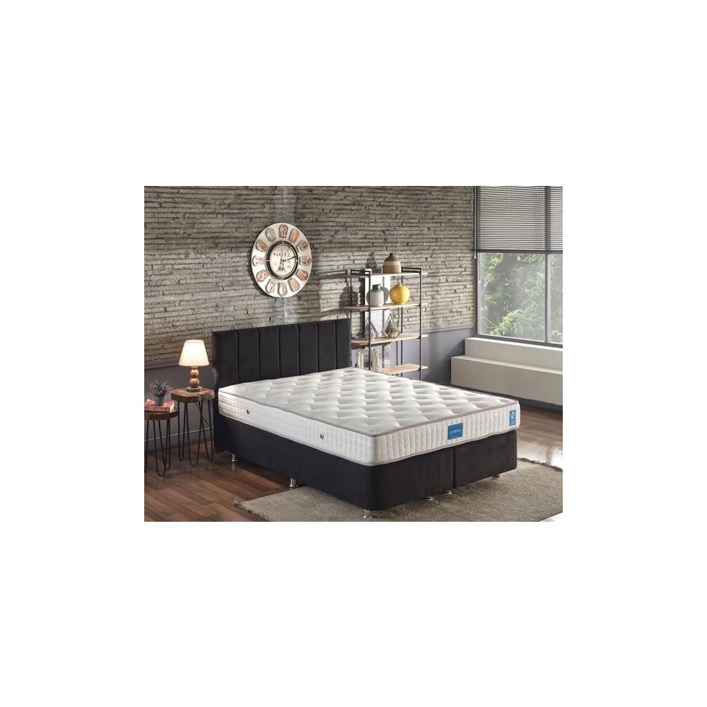 Niron Juliette 180x200 Cm Cift Kisilik Luks Siyah Kumas Baza Baslik Ve Yatak Takimi Fiyatlari