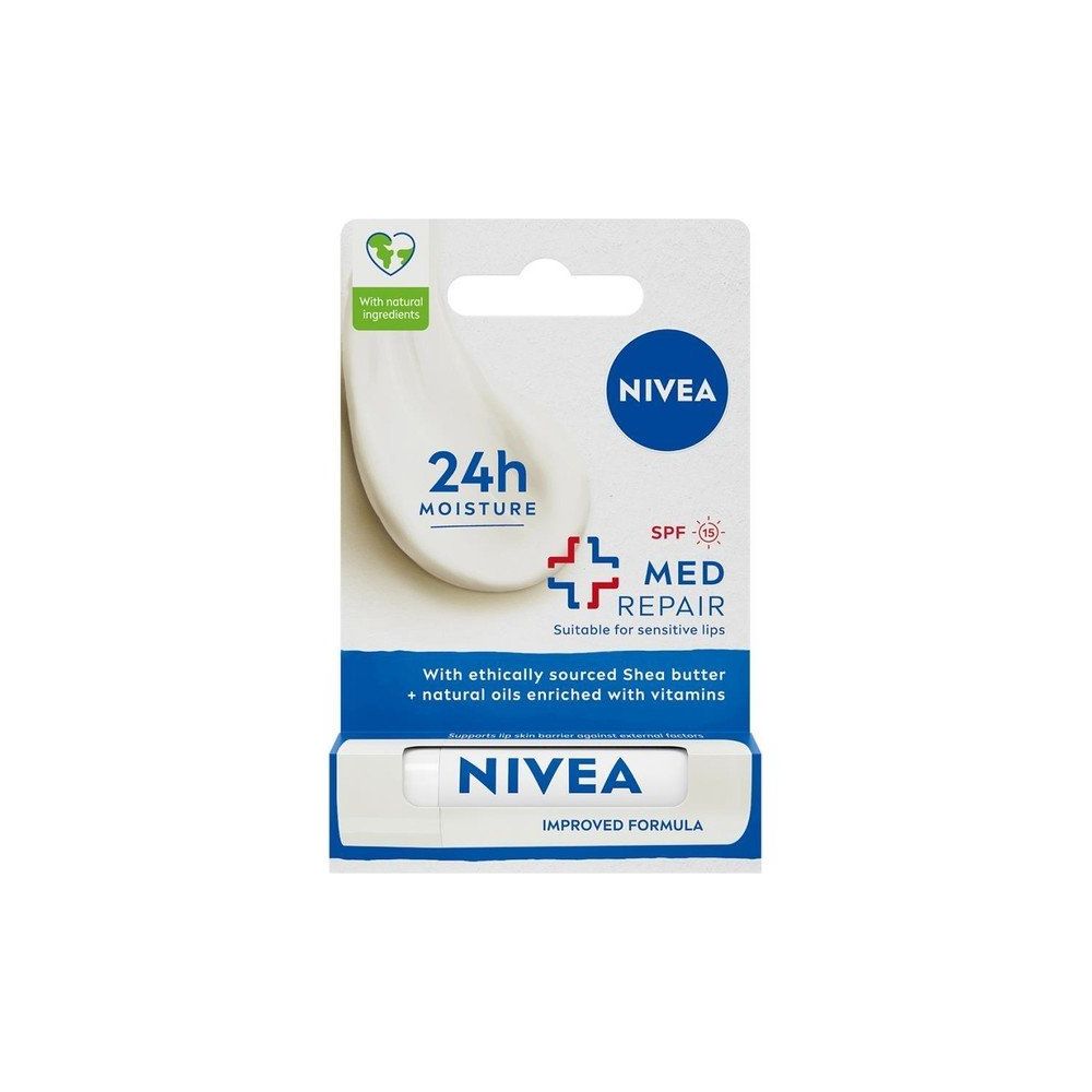 NIVEA MED REPAIR DUDAK BAKIM KREMİ 4,8G