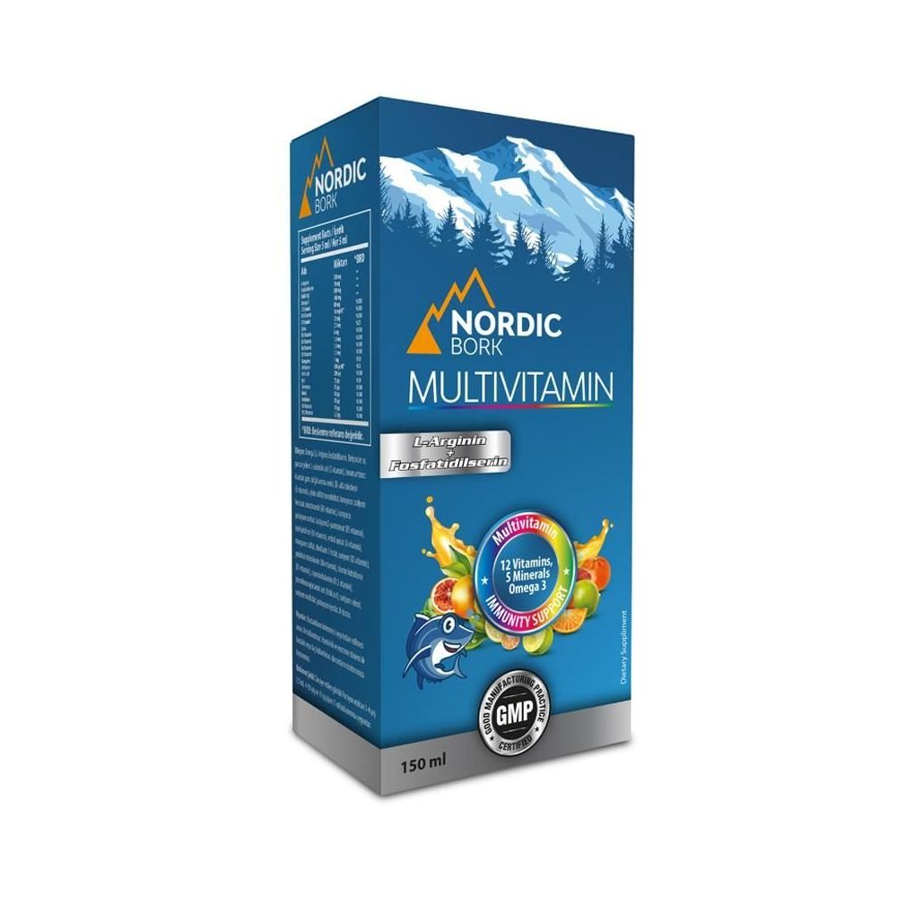 Nordic Bork Multivitamin 150 ml Şurup Fiyatları