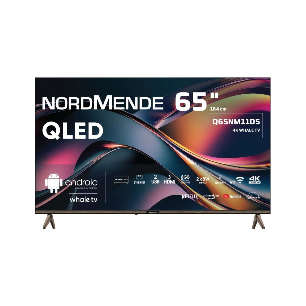 Nordmende Q65NM1105 65 inç 165 Ekran 4K Ultra HD Whale OS QLED TV