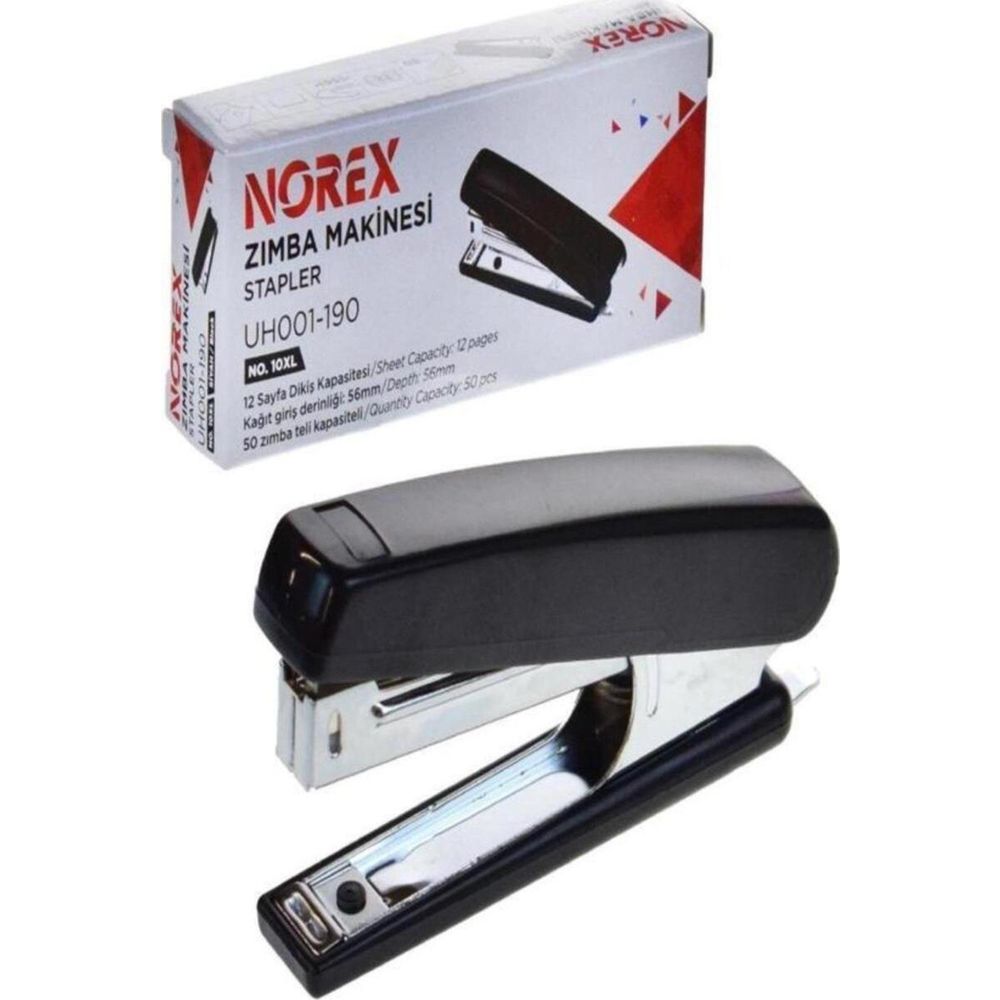 Norex UH001-190 No:10XL Siyah Zımba Makinesi Fiyatları