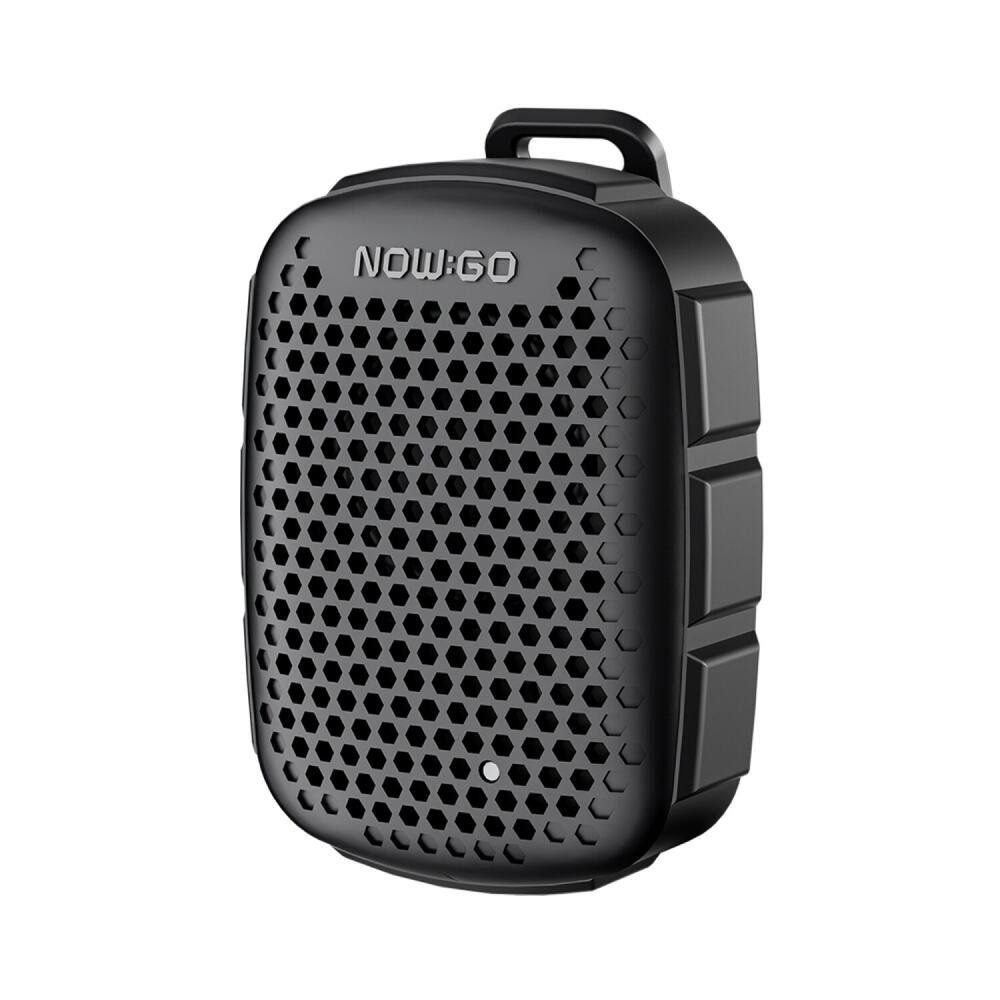 NowGo Lava Clip 5W Klipsli Su Geçirmez Taşınabilir Siyah Mini Bluetooth Hoparlör
