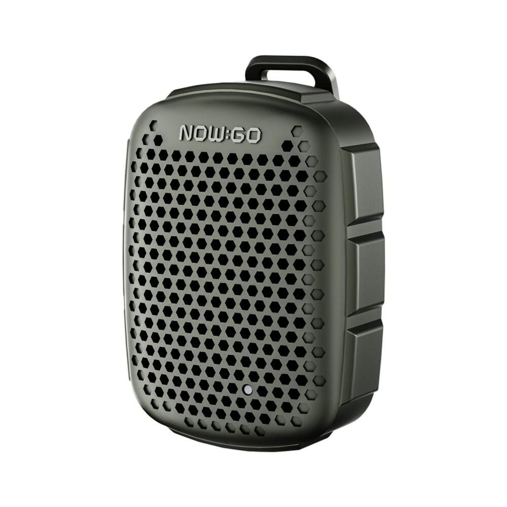 NowGo Lava Clip 5W Klipsli Su Geçirmez Taşınabilir Yeşil Mini Bluetooth Hoparlör