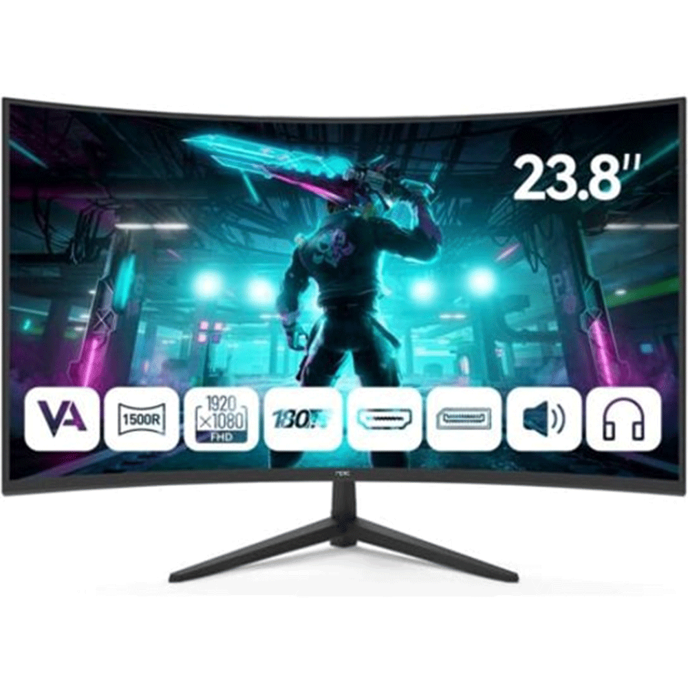 NPC MD240K-V181 23.6 inç 170Hz 1ms Kavisli Oyuncu Monitörü