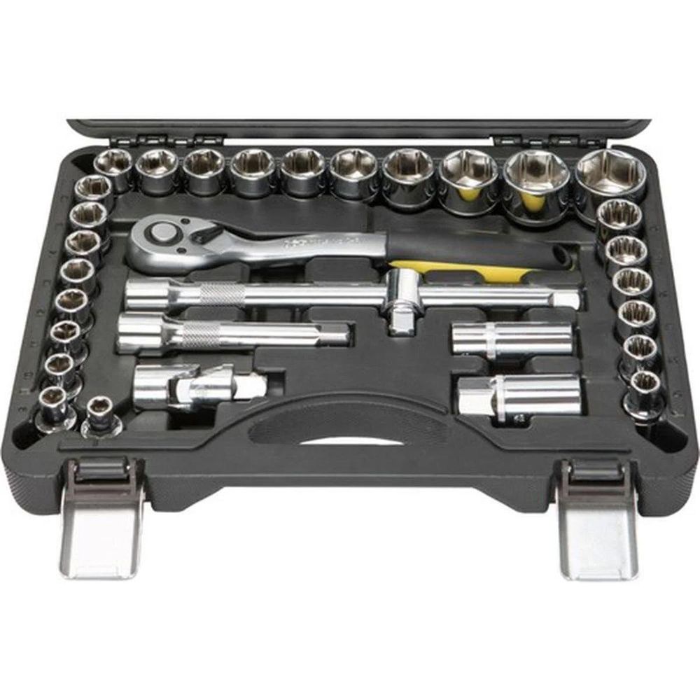 NT Tools NCSET32 32 Parça 1/2 inç Altı Köşe CRV Lokma ve Yıldız