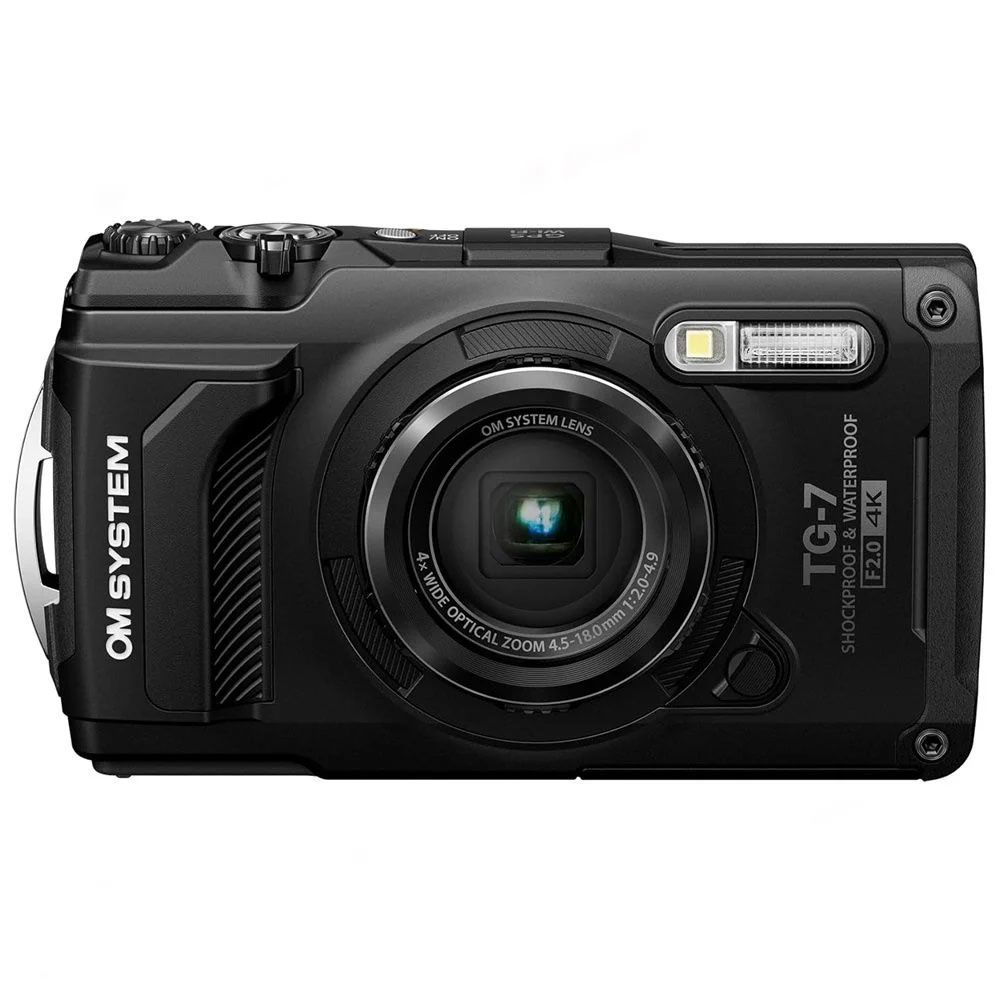 OM System Tough TG-7 Siyah Fotoğraf Makinesi