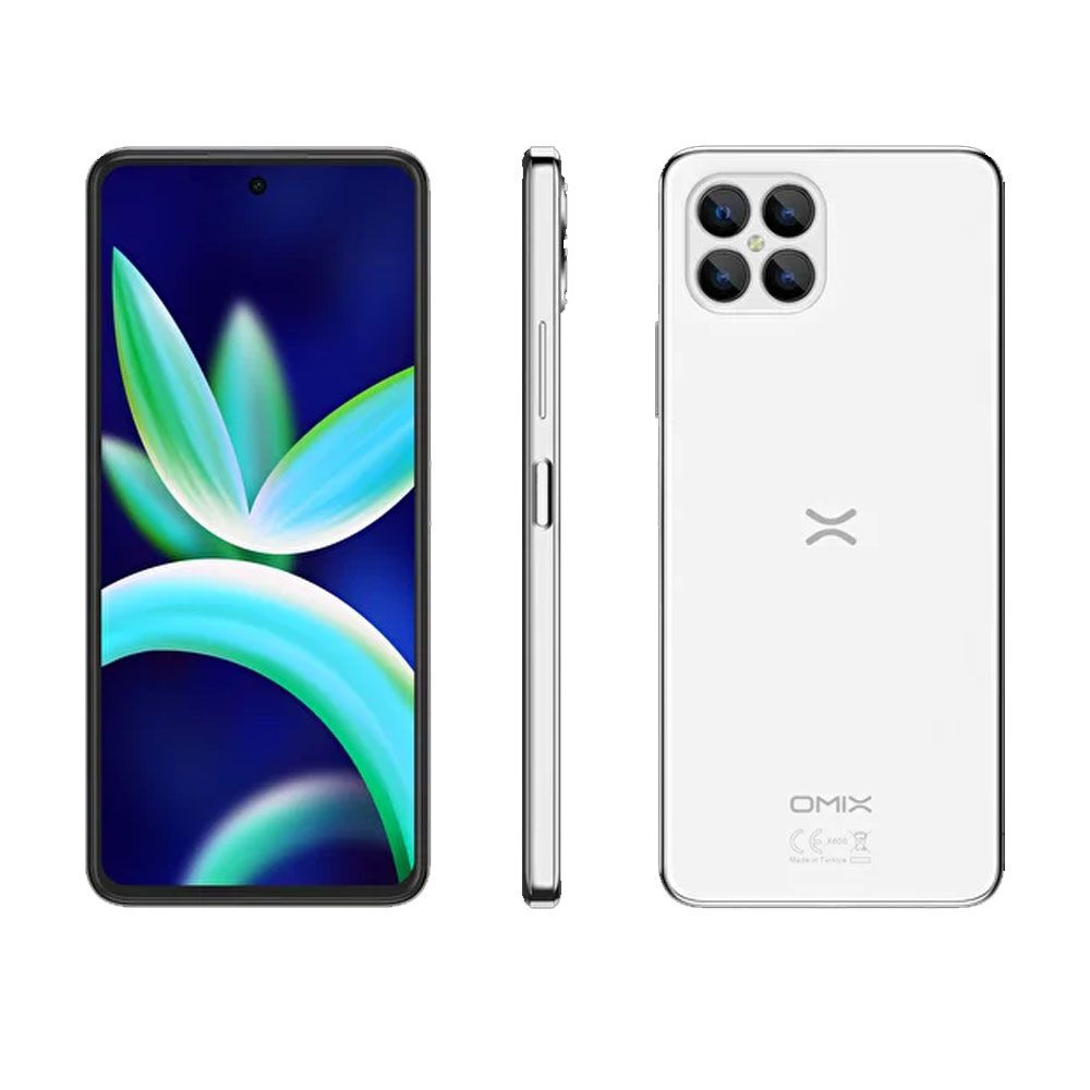 トモ(o^^o)様 Omix X600 128Gb 6Gb Ram 6.78 inç 50 MP Beyaz Akıllı Cep Telefonu