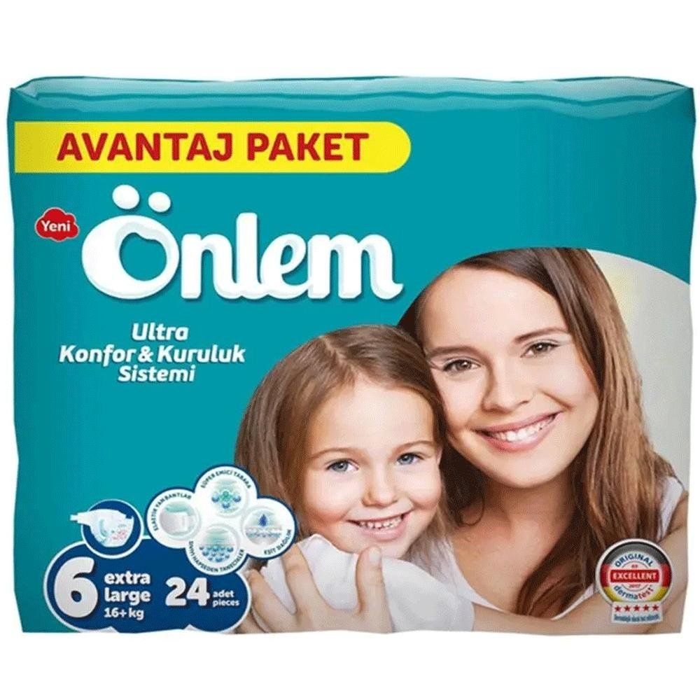 onlem 6 numara 24 adet bebek bezi fiyatlari