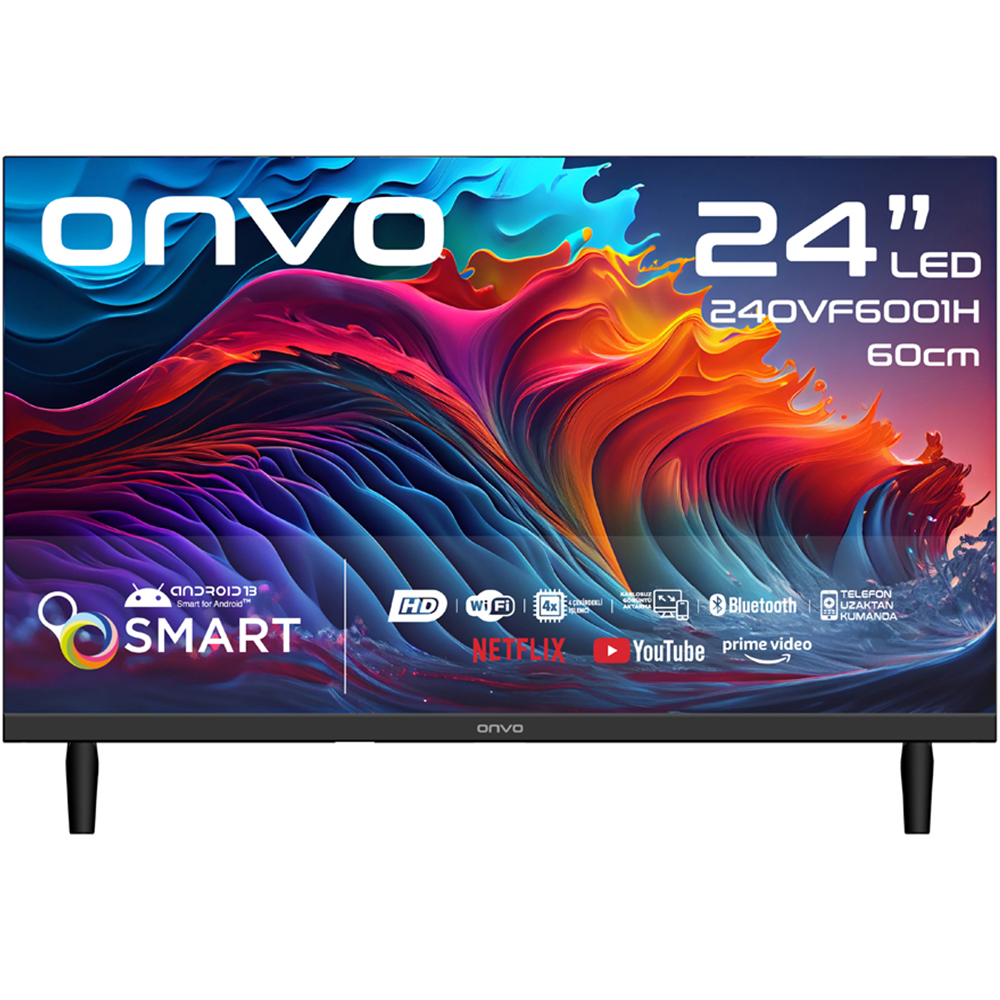Onvo 24OVF6001H 24 inç 60 Ekran Full HD Android LED TV