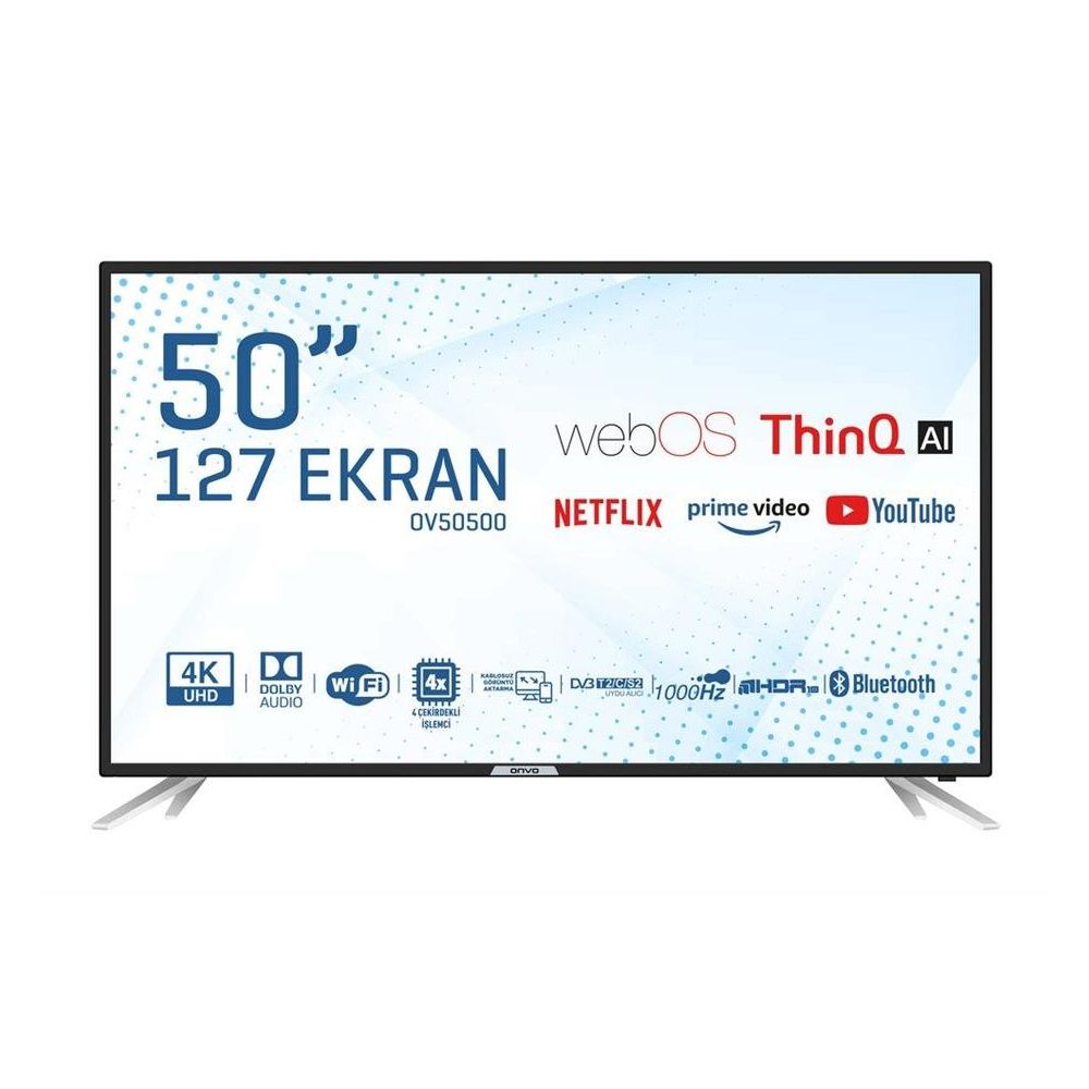 Onvo OV70F500 70 inç 178 Ekran 4K Ultra HD WebOS LED TV