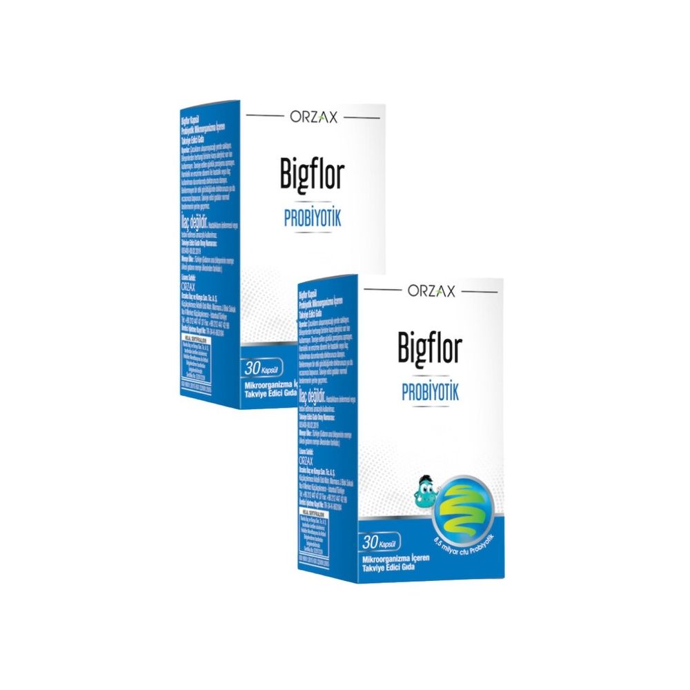 Orzax Bigflor Probiyotik 2x30 Kapsül Fiyatları