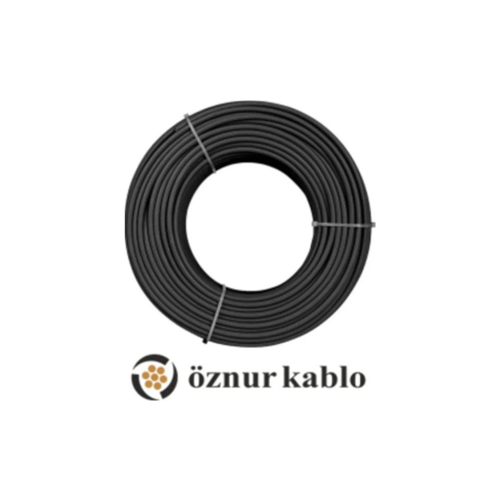 Öznur H1Z2Z2-K 30 m 6 mm Siyah Solar Kablo Fiyatları Öznur H1Z2Z2-K 30 m 6 mm Siyah Solar Kablo Fiyatları