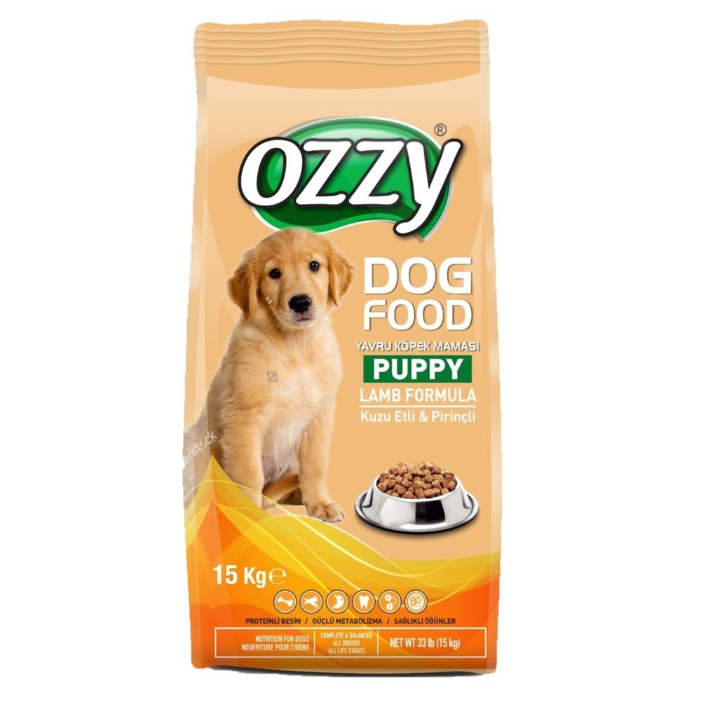 Ozzy 15 Kg Puppy Kuzu Etli Pirincli Yavru Kopek Mamasi Fiyatlari