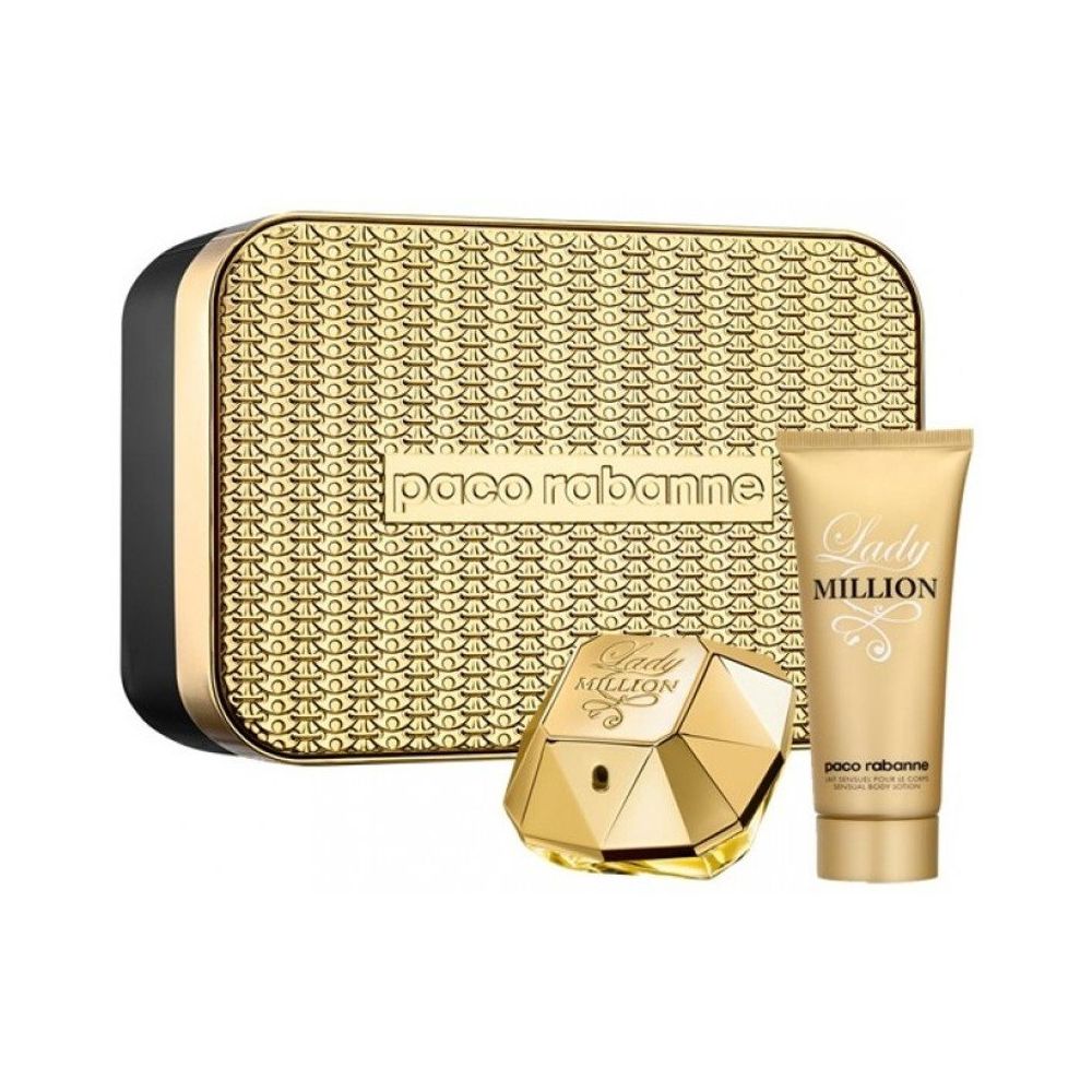 Paco Rabanne Lady Million EDP 80 ml + Body Lotion 100 ml Kadın