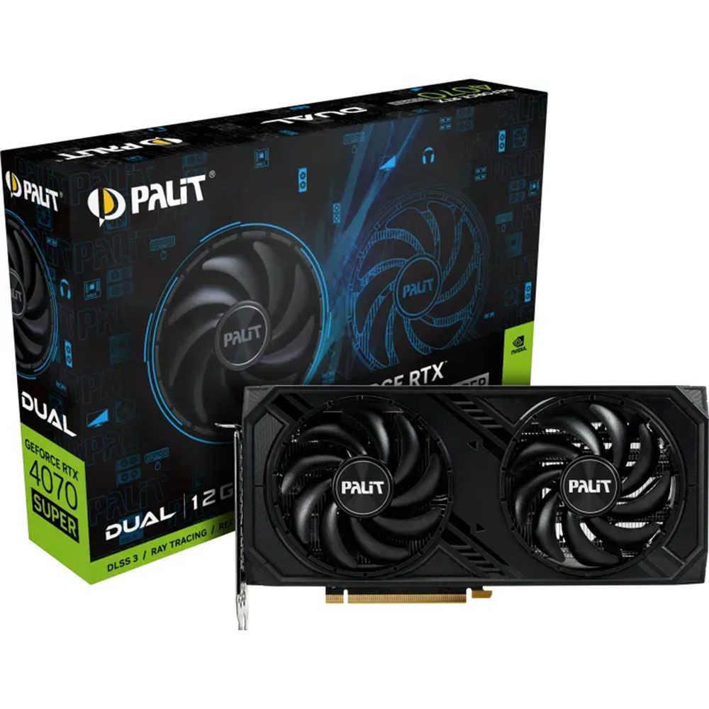 Palit RTX 4070 12G ジャンク品 Palit GeForce RTX 4070 Super Dual NED407S019K9-1043D 12GB GDDR6X