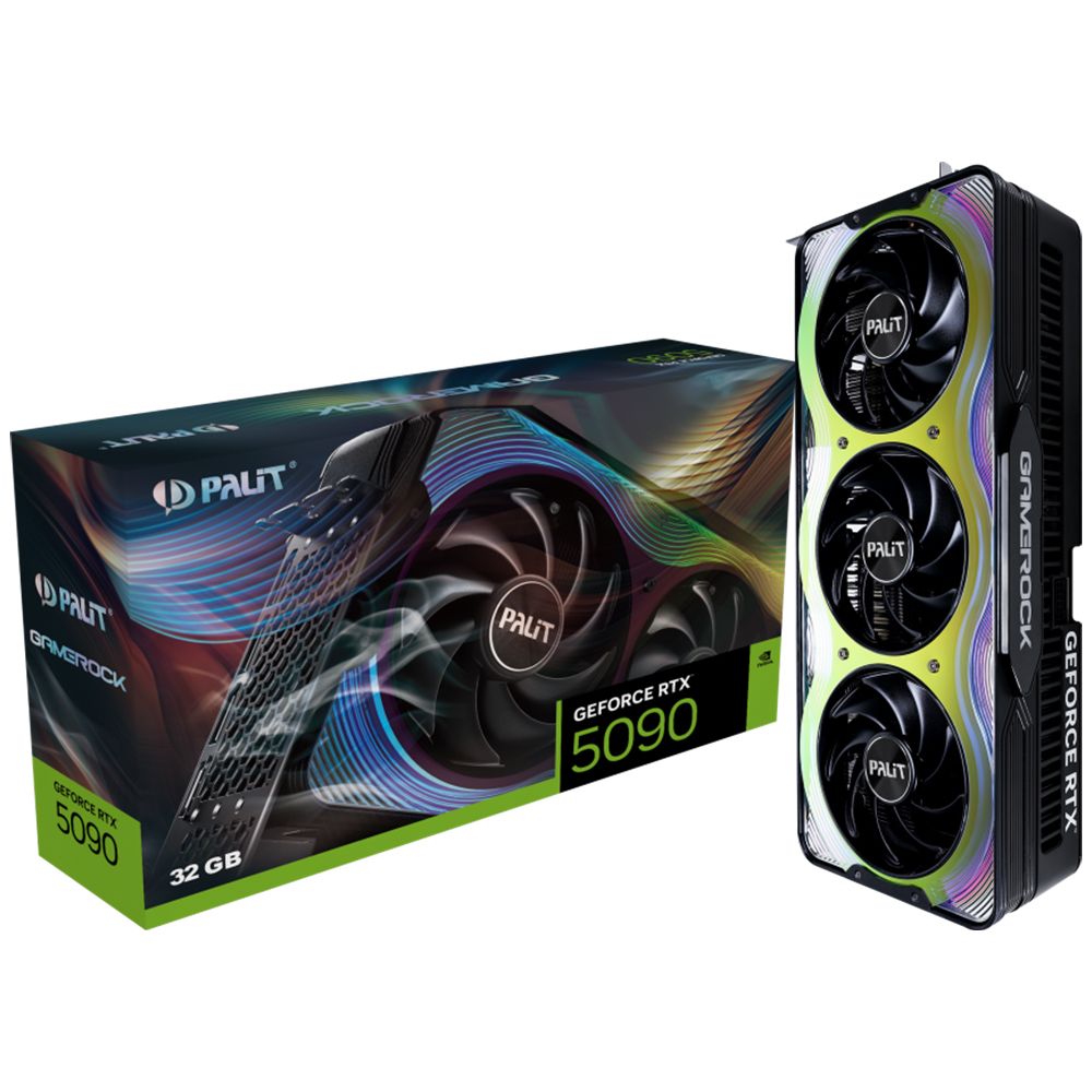 PALIT GEFORCE RTX5090 PHANTOMヒートシンクのみ Palit GeForce RTX 5090 GameRock NE75090019R5-GB2020G 32GB GDDR7