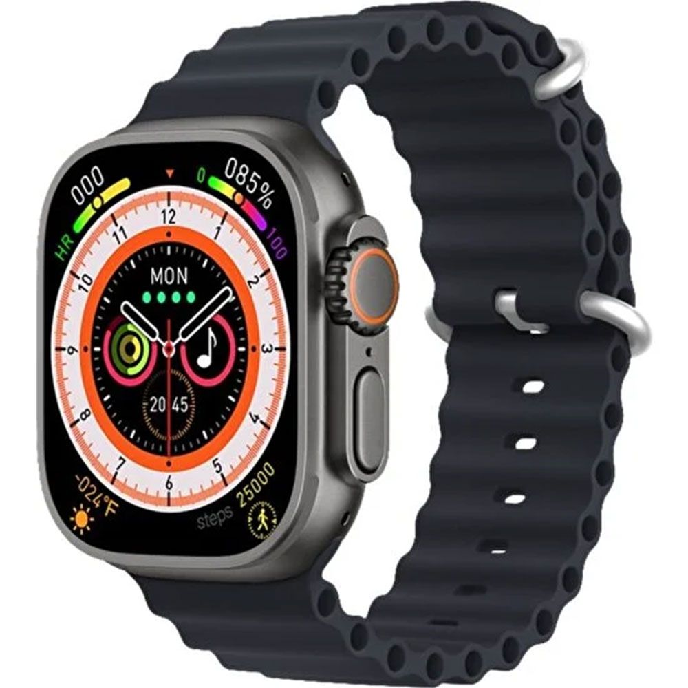 Pazarız Watch 8 Ultra GS8 Siyah Akıllı Saat