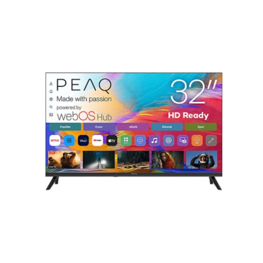 Peaq 32D7000 32 inç 80 Ekran HD Ready WebOS LED TV