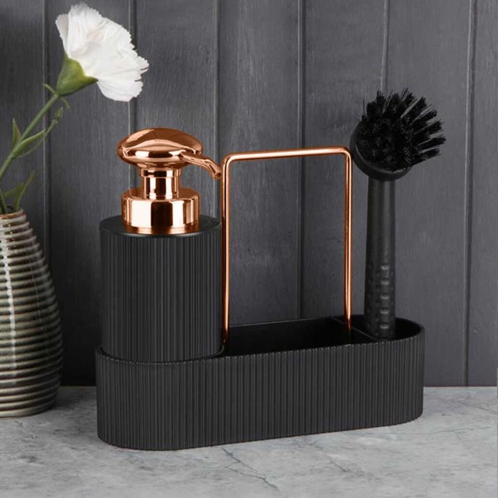 Perotti 13186 Lisbone Rose Oval Siyah Sıvı Sabunluk Fiyatları