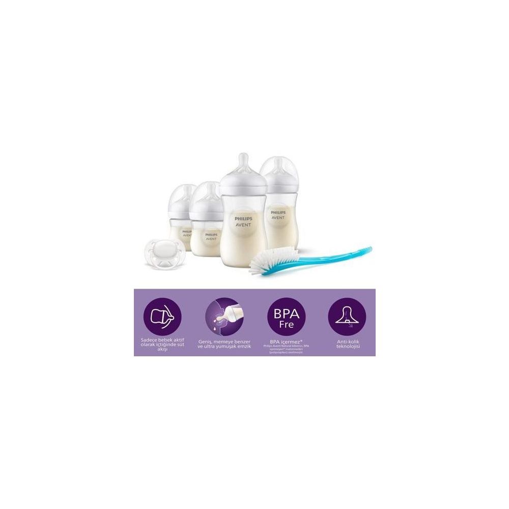 Philips Avent SCD838/11 Natural Response PP Yenidoğan Hediye Seti