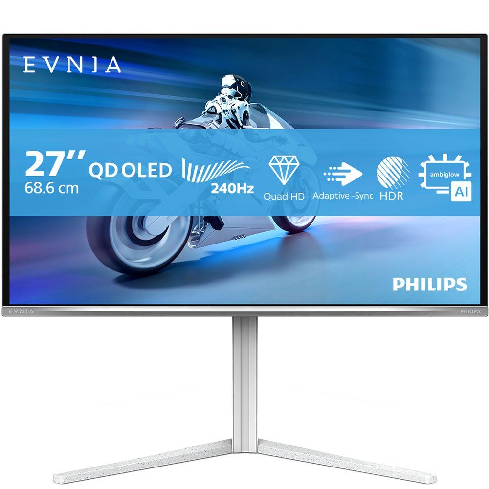 Philips Evnia 27M2N6501L/00 26.5 inç 240Hz 0.03ms 240Hz QD-OLED 2K Oyuncu Monitörü