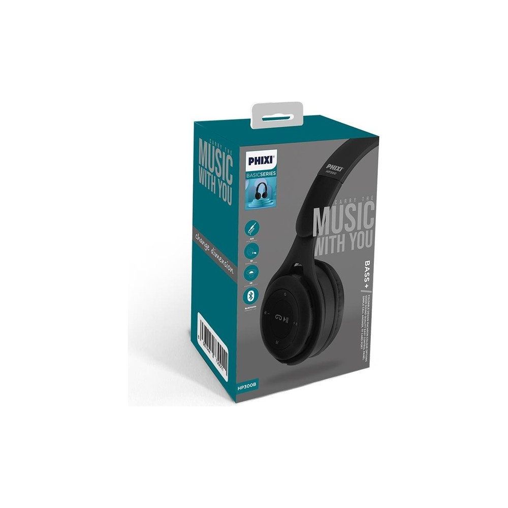 Phixi Basic HP300 Siyah Kulaklık