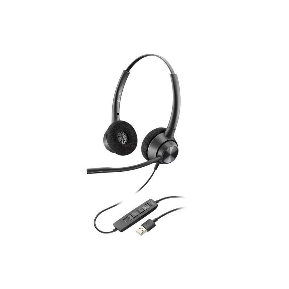 Plantronics Encorepro 320 Çift Taraflı Kablolu USB-A Kulaklık