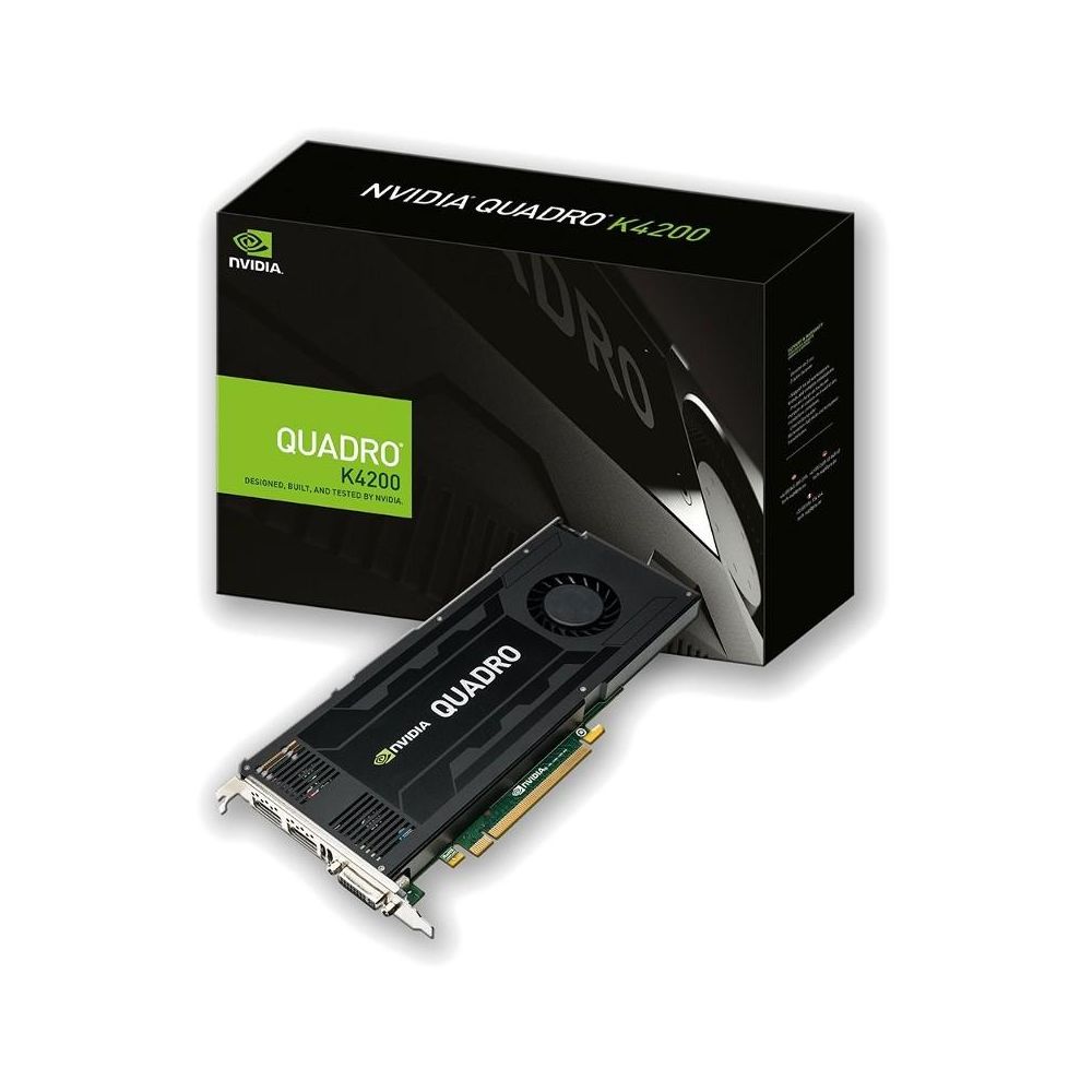 PNY Nvidia Quadro K4200 4GB 256Bit DDR5 DX11 VCQK4200-PB Ekran