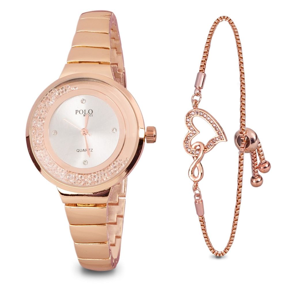 Polo Rucci Kadin Kol Saati Bileklik Hediye 3 Renk Bakir Sari Beyaz Pr 2108 Fiyatlari Polo Rucci Kadin Kol Saati Bileklik Hediye 3 Renk Bakir Sari Beyaz Pr 2108 Fiyatlari