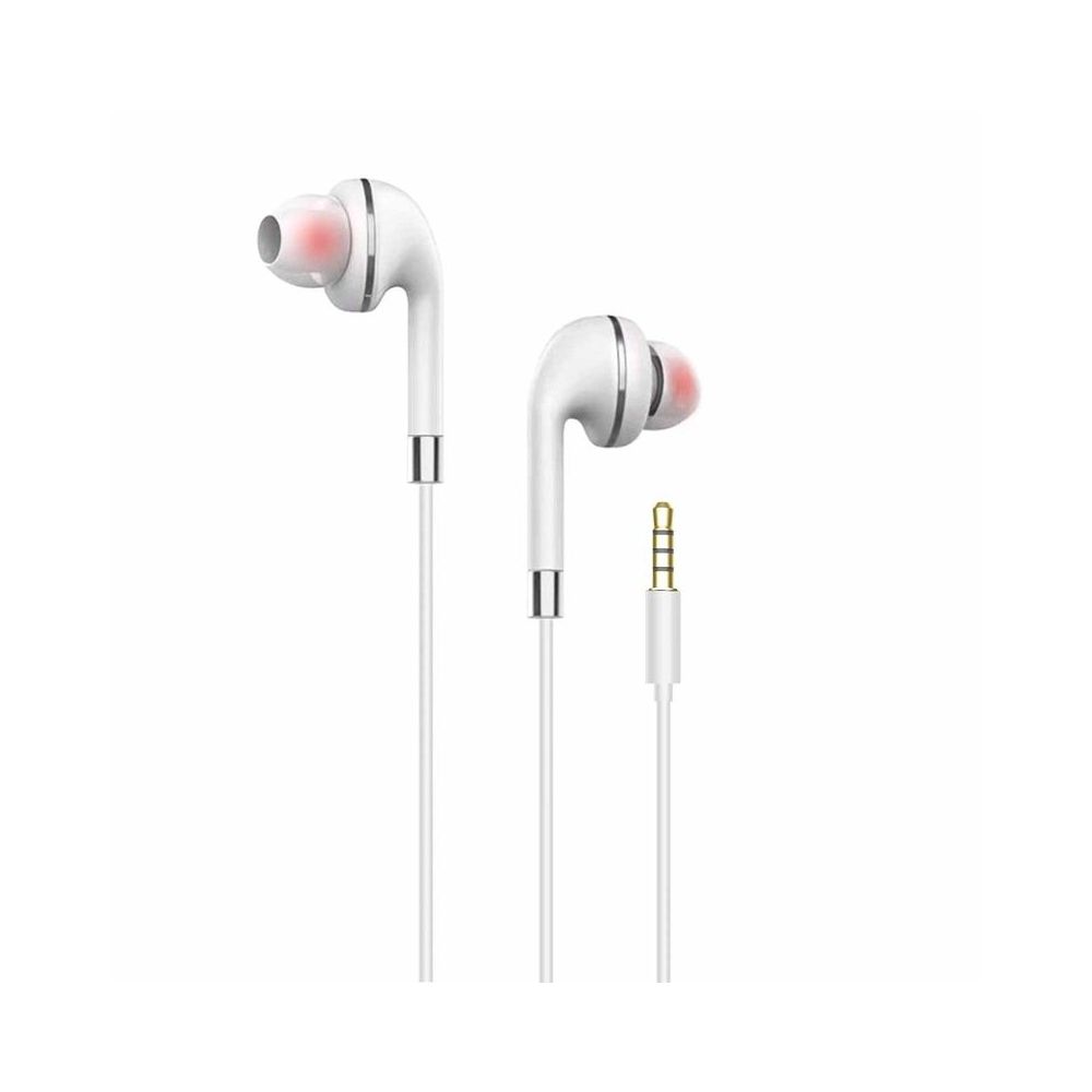 PowerStar HD-30 Beyaz Mikrofonlu Kulak İçi Kablolu Kulaklık