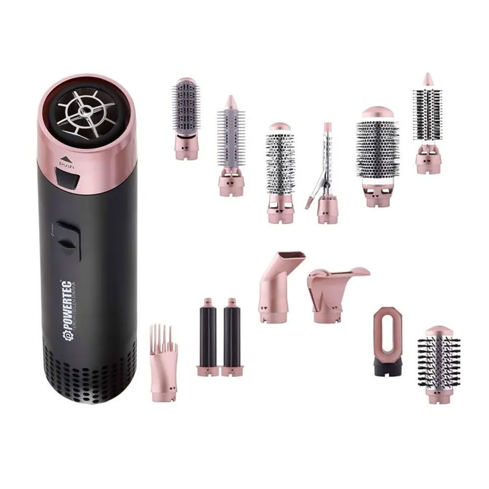 Powertec TR6666 Ionic Airwrap Multi-Styler Siyah Saç