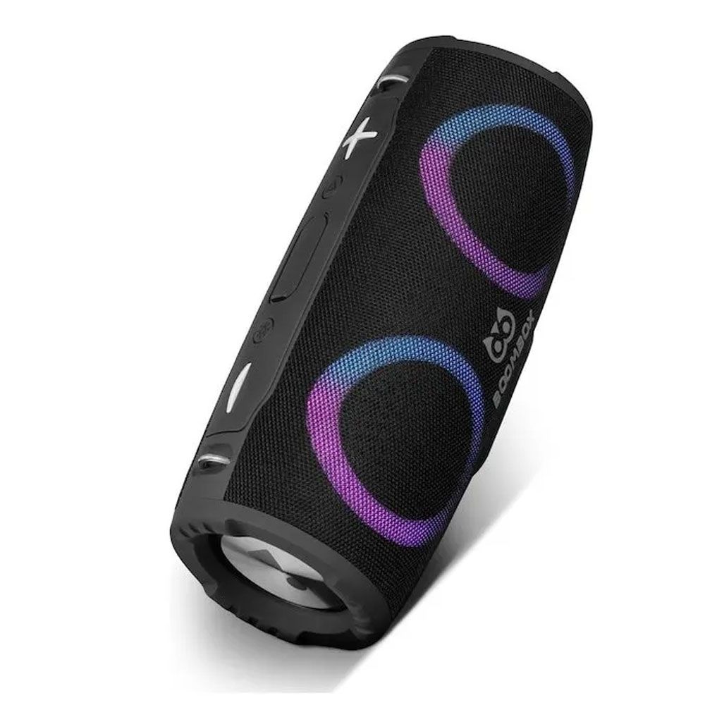 Powerway Boombox 30W Çift Bass Led Işıklı Bluetooth Hoparlör