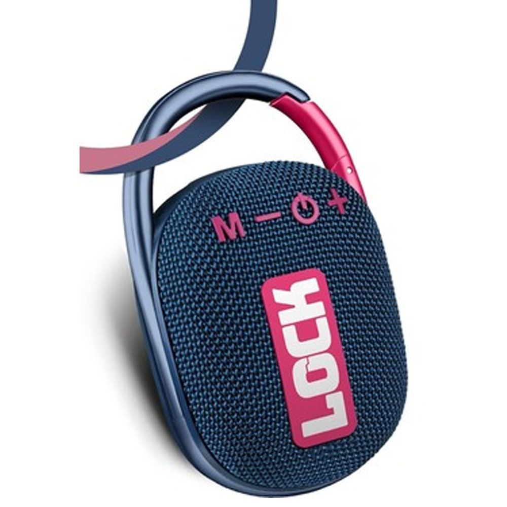 Powerway Lock Mavi Taşınabilir Bluetooth Hoparlör